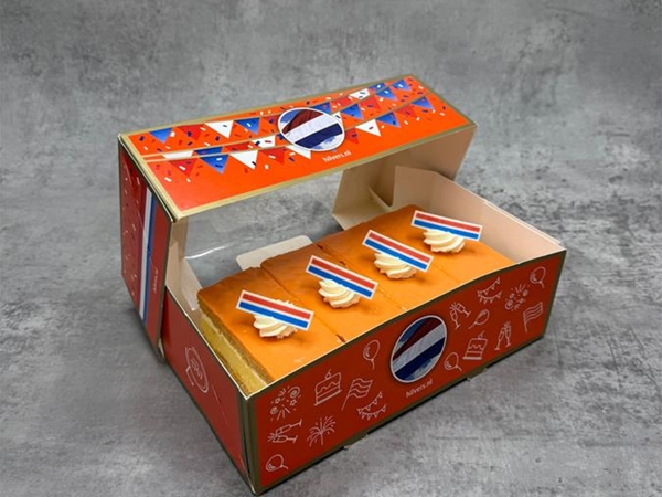 Oranje tompouce