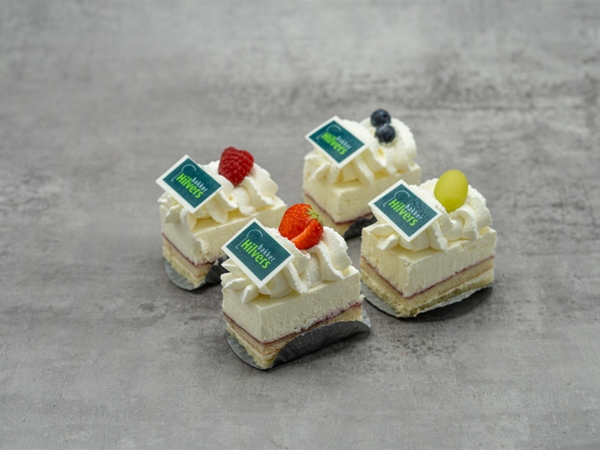 Slagroomgebakje MET LOGO